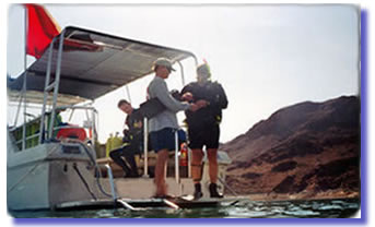 Dive Lake Mead with a SCUBA Shop that doesn't nickel and dime you to deat!  One price no hidden fees!!